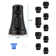 3-Function Pull Down Kitchen Faucet Replacement Spray Nozzle with 9 Adapters