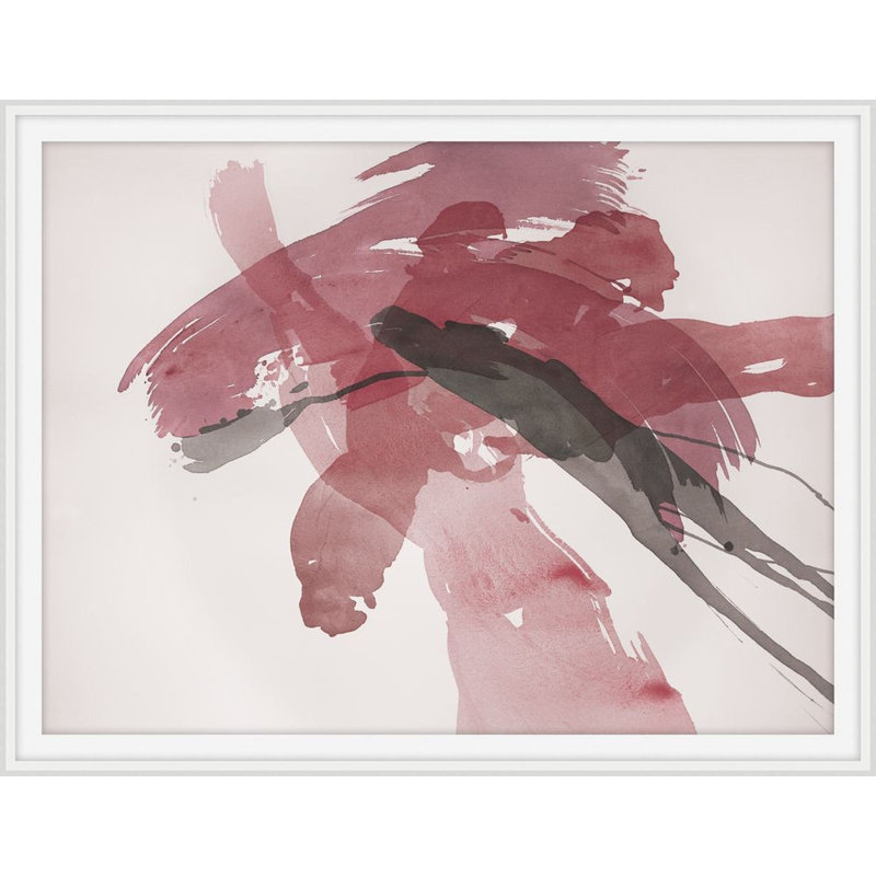 Boogie Down Pink 2 Print by Art House Studios, 18" H x 22" W x 2" D