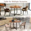 Metal Base Dining Table