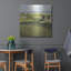  «Green Hills» par Allan Friedlander, art mural en métal, 36 po x 36 po