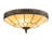 Mauzy Glass Flush Mount