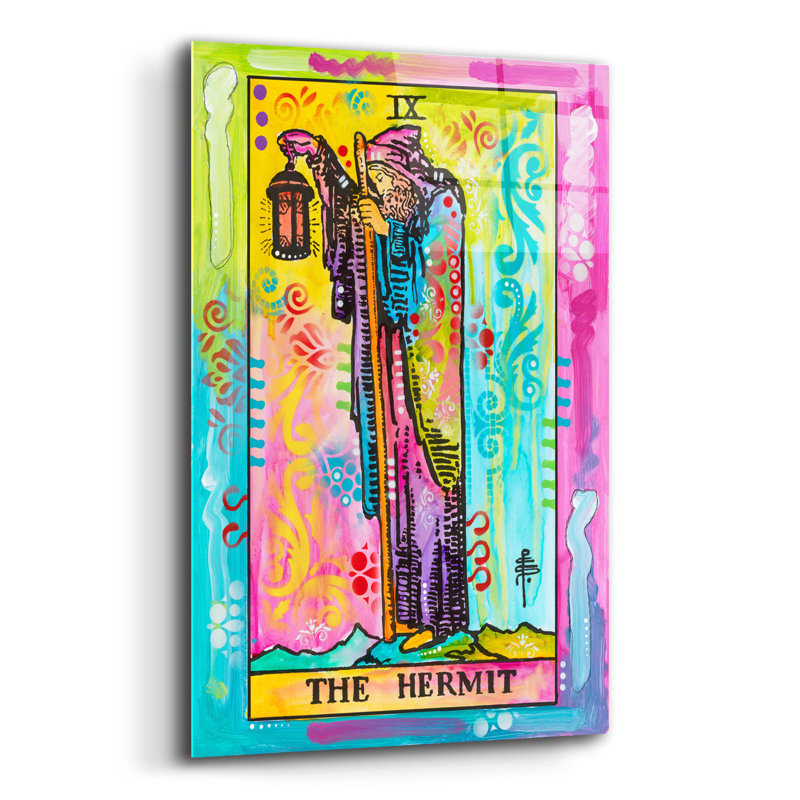 «Tarot - The Hermit» par Dean Russo, H 24 po x l 16 po x P 0,2 po