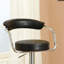 Ensemble de 2 tabourets de bar en similicuir