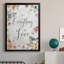 «Spring Bird Love», art textuel sur toile-921903592-921903591