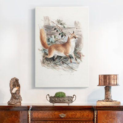 Framed On Canvas Print