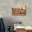 «Epic Graffiti» «Desert Owl» par Lori Deiter, art mural sur toile, 26 po x 18 po-1557433277