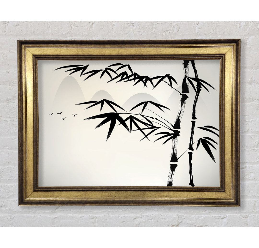 Chinese Bamboo 1 - Bilderrahmen Kunstdrucke