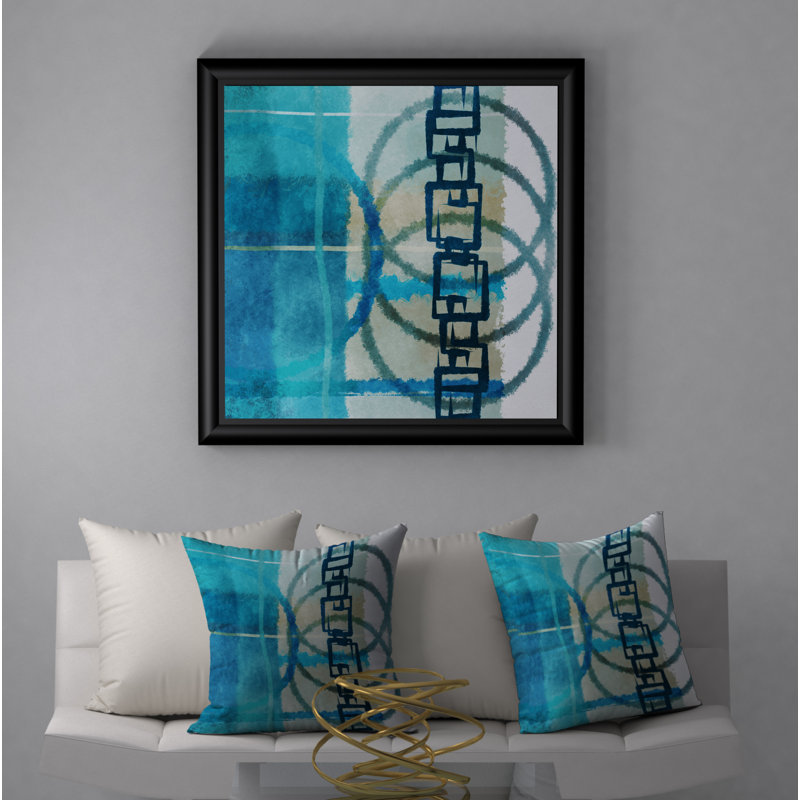 Housse de coussin carrée/insert, 18" x 18"