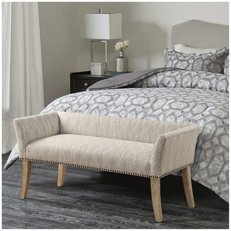 Banc d'appoint Voir ci-dessous, Taupe, multicolore