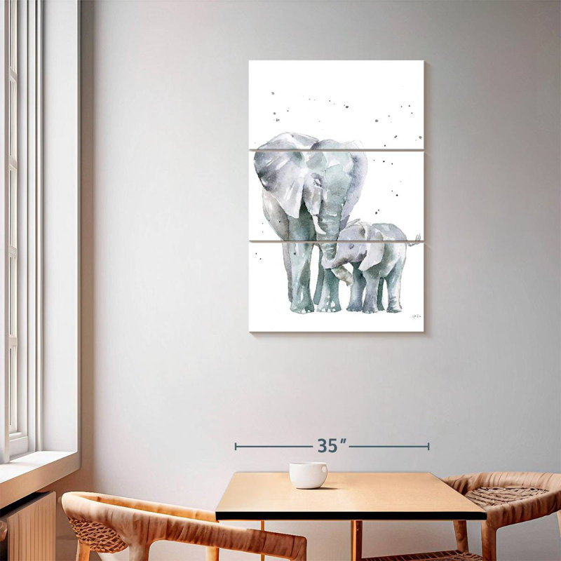 Brampt Mama Elephant, 57" H x 36" W