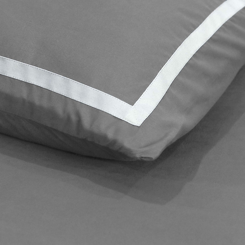 Jeannete Microfiber No Pattern Duvet Cover Set with Pillowcases Included, Single - 1 Standard Pillowcase