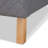 Ciena Upholstered, King Unfinished Platform Bed, Gray 38.65'' H X 78.50'' W X 86.41'' L-1926201937