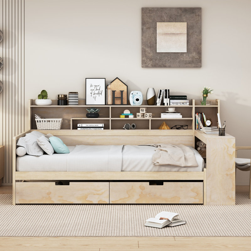 Burnadine Daybed, Full, Natural