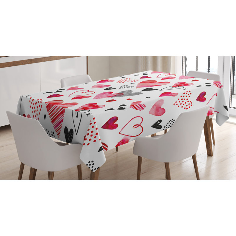 Valentine Tablecloth, 84" L x 60" W