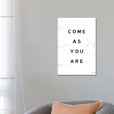 Come As You Are by Cindy Jacobs - Wrapped Canvas Print