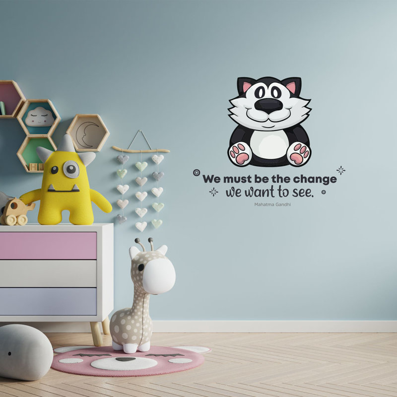 Text & Numbers Wall Decal, 18" H x 20" W