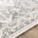 Tapis oriental gris clair Fitz