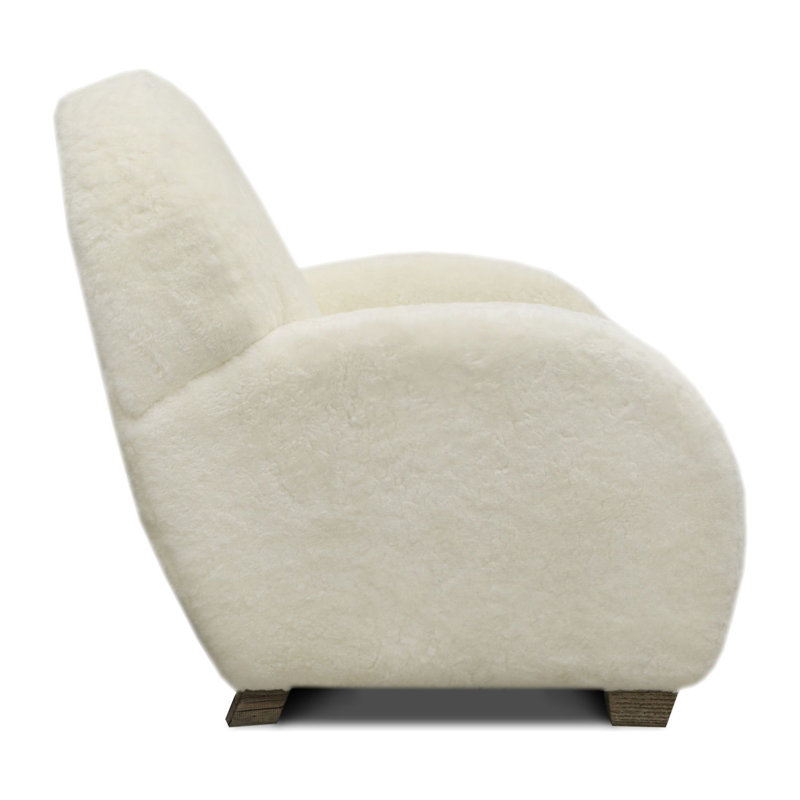Dolly Leather Armchair, Desert (Longhorn), Espresso
