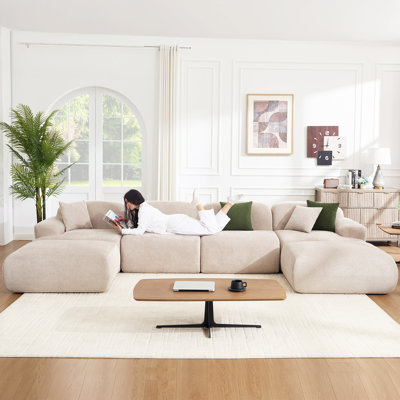 Canapé modulaire 118,5 po Comfy Cloud