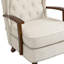Fauteuil à oreilles rembourré Biali-592563461