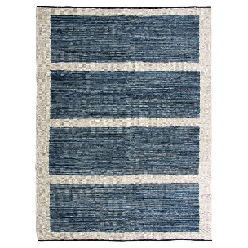 Topstitch Washable Cotton Rug, Rectangle 9' x 12'
