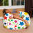 Bean Bag Chair for Kids, Teens, and Adults - Filled with Soft Beads, Includes Removable and Machine Washable Cover - Multiple Colors, Sizes and Fabrics including Soft Nylon & Canvas with Patterns-1783236413-1785356750