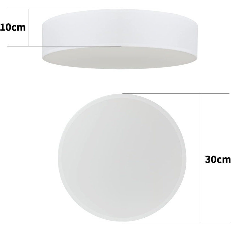 Linen Flush Mount