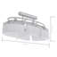 Baccus Glass Semi Flush Mount