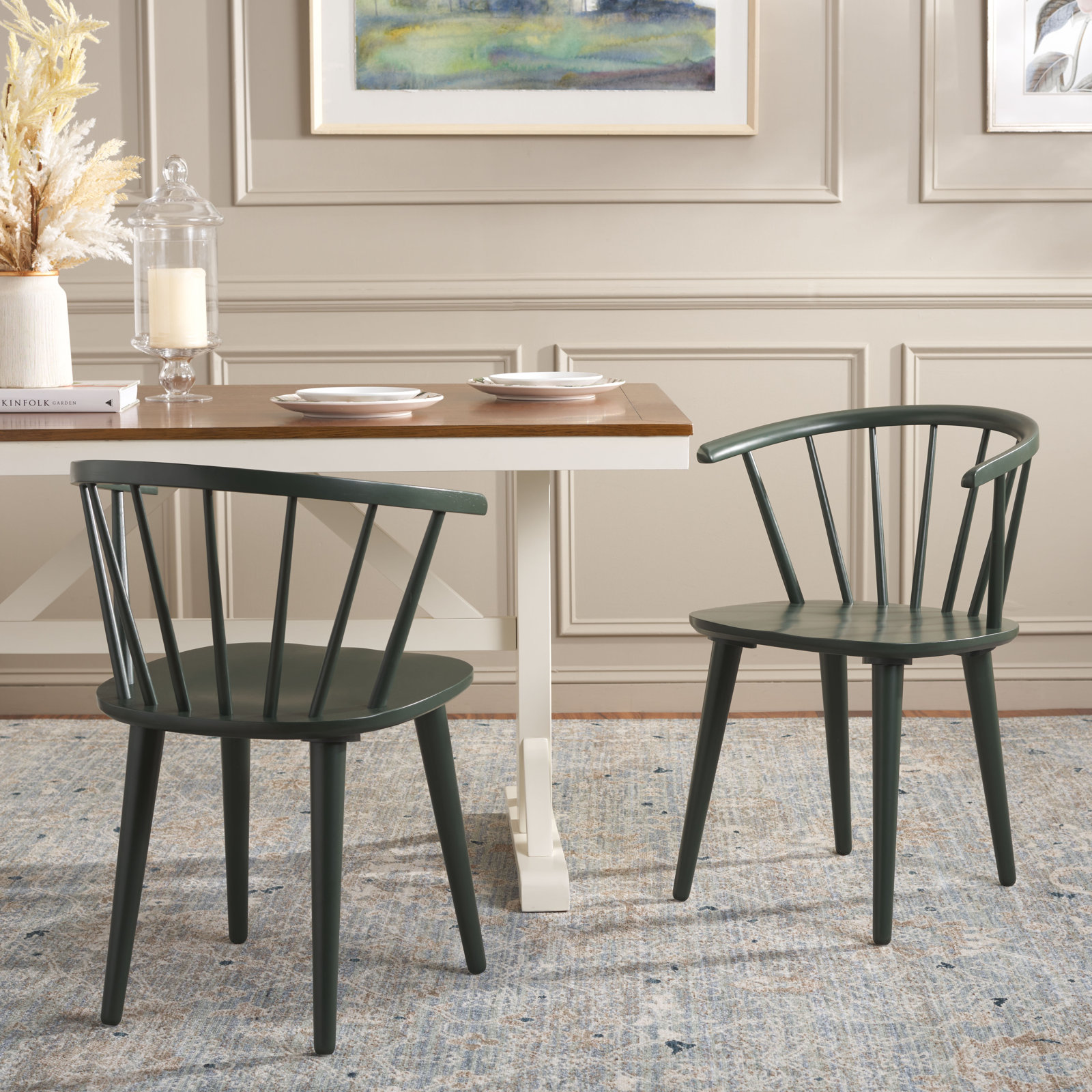 Sheffield Dining Chair, Garden Green
