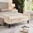 51.5" Bed Bench With Storage Velvet-245182902