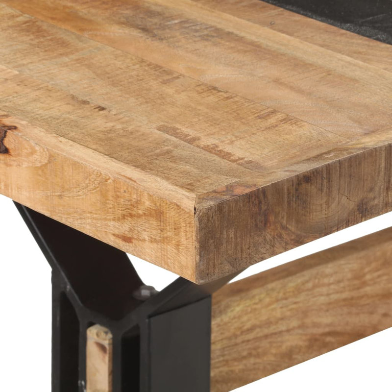 Table de salle à manger Izaak, Bois de manguier, H 29,9 po x L 70,9 po x l 35,4 po