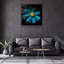 Superbe peinture décorative en verre trempé de 19,7 po x 19,7 po | 100% verre trempé, épaisseur: 0,16 pouce | Impression UV pour des couleurs éclatantes | Parfait pour la décoration intérieure, le salon ou le bureau-581718244