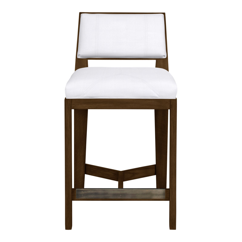Thom Filicia 32.5'' Stool, Havana, Navada Snow