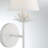 Ryland 1 - Light Dimmable Armed Sconce in White-1757096839
