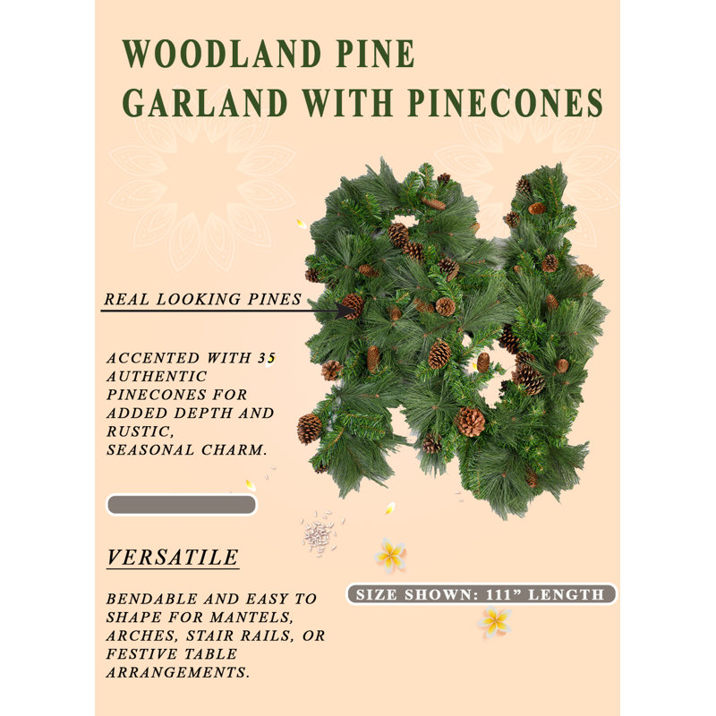 Guirlande Serene Spaces Living Woodland