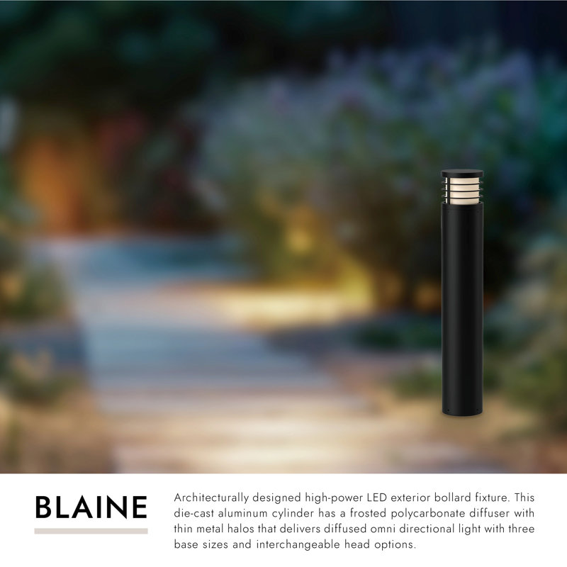 Blaine LED Bollard Light, 37" H x 6.38" W x 6.38" D