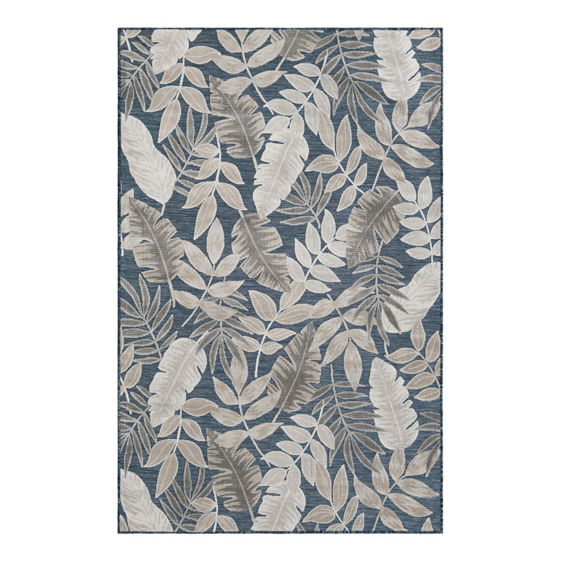 Tapis intérieur / extérieur Firman Wygant, Rectangle 5 pi 2 po x 8 pi