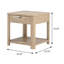 Table de bout transitionnelle 22,15 po, jaune-130367977