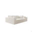 Siège modulaire modulaire pour canapé, canapé rembourré compressé, aucun assemblage requis, combinaison gratuite de 4 pièces-972034560