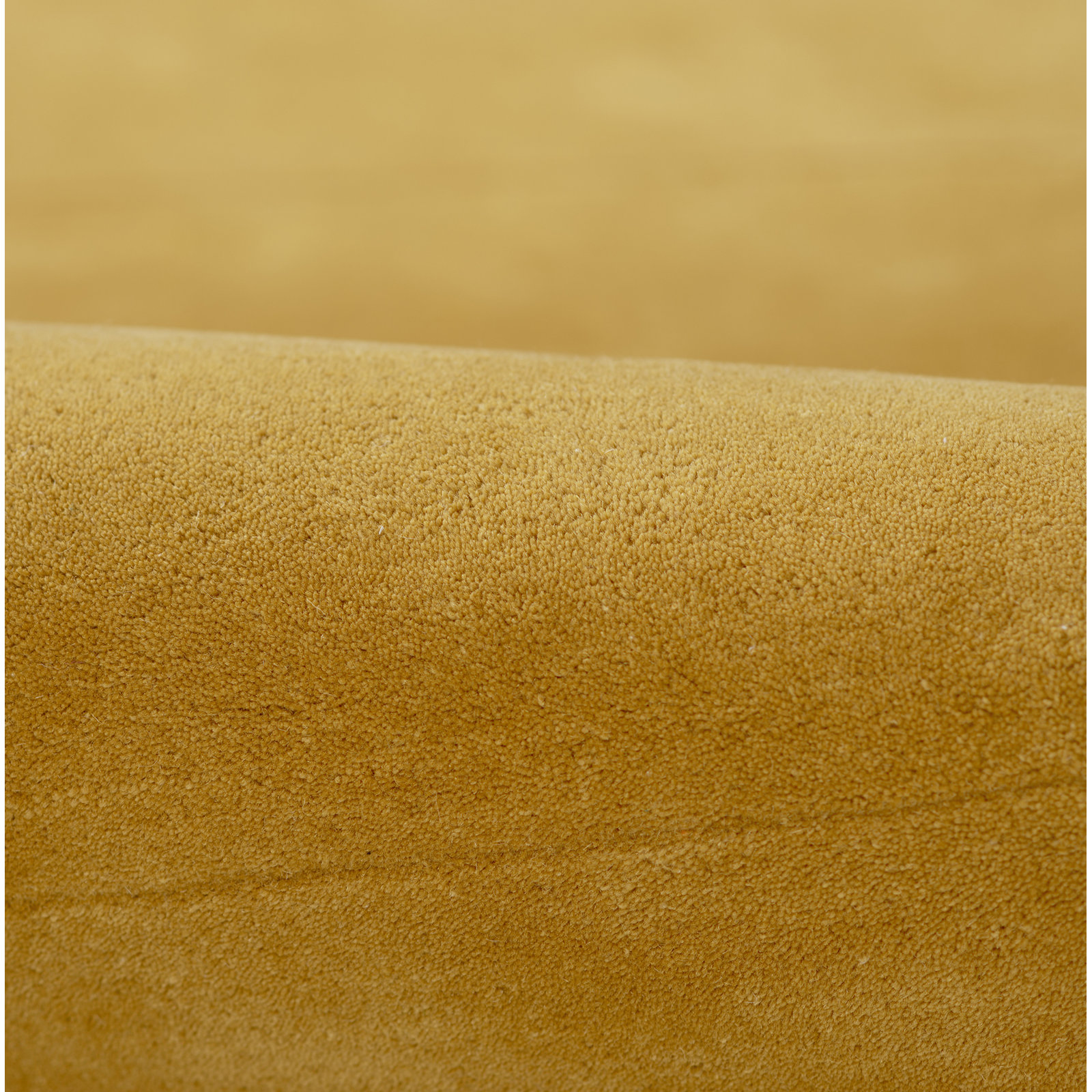 Dabria Orange Hand-Tufted Wool Rug, Rectangle 5' x 8'