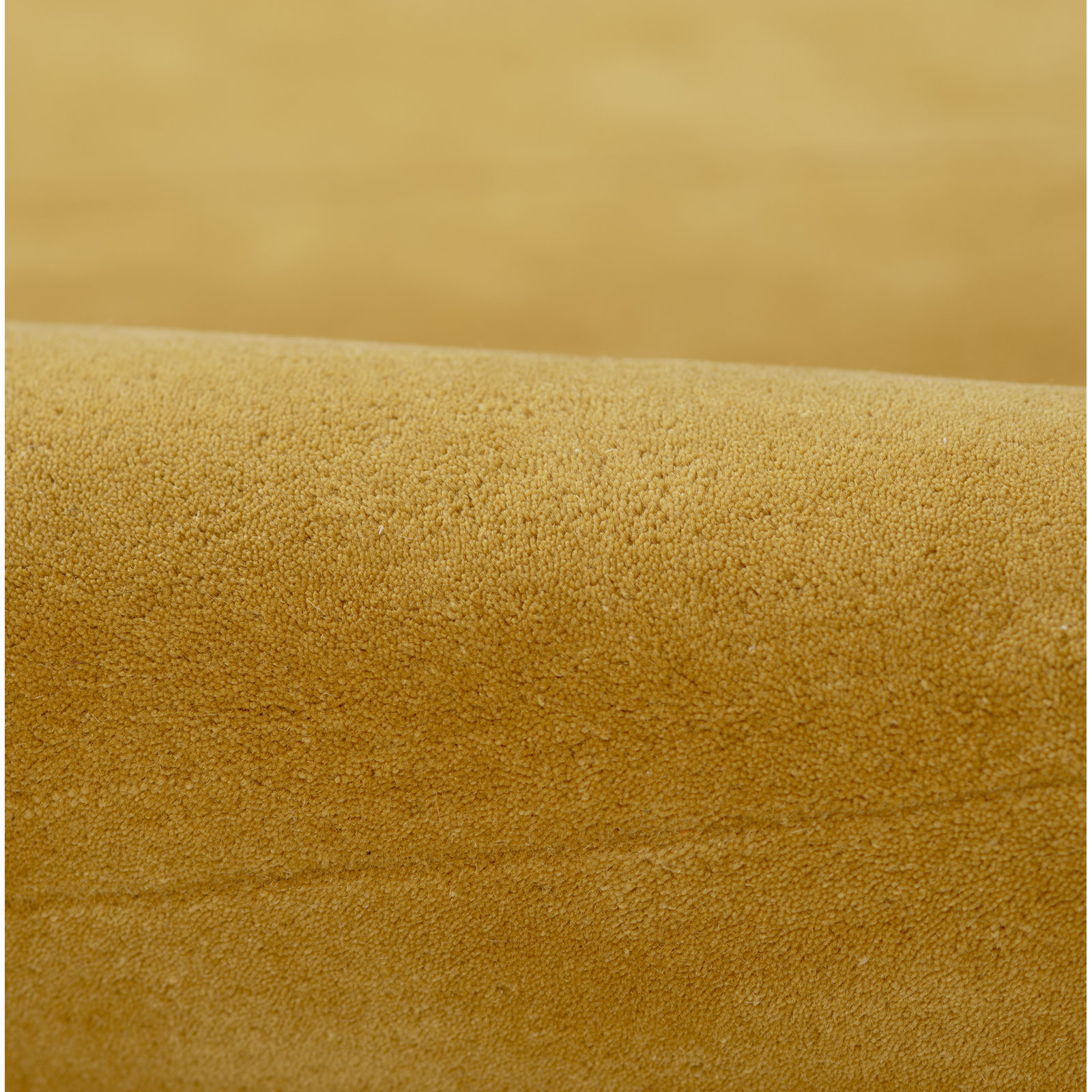 Dabria Orange Hand-Tufted Wool Rug, Runner 2'6" x 8'