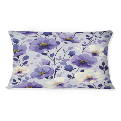 Coussin lombaire mauve lavande Delight III