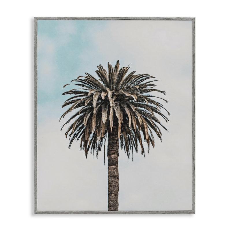 Giclée Centric Elegant Palm, design par LSR Design Studio, Estampe numérique Farmhouse, H 14 po x l 11 po