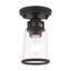 Plafonnier encastré 1 lumière 5,125 po Miceli-1908469240