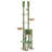 Adjustable Height Cactus Cat Tree Floor To Ceiling Cat Tower With 7 Tiers Climbing Activity Centre With Cozy Hammocks, 5 Platforms And Scratching Posts-1432104850
