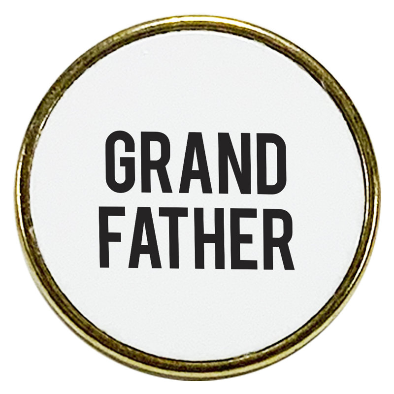 Épinglette Maid Of Honor, Émail grand-père