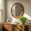 Miroir mural rond en bois massif-696575149-696575122