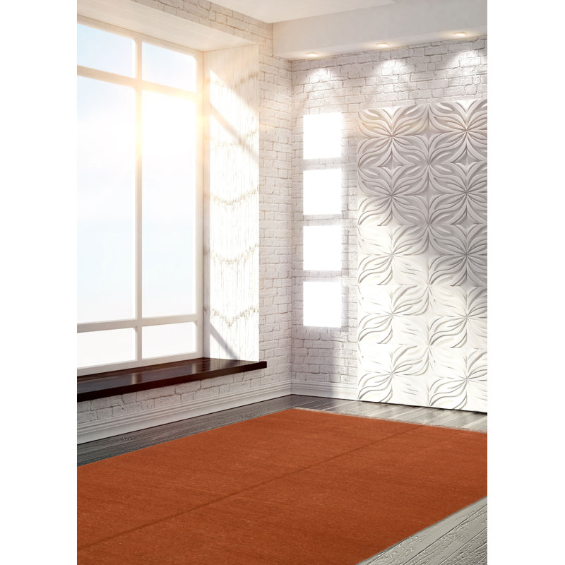 Tapisserie naturelle brune Kilim 6 pi 8 po x 9 pi 10 po