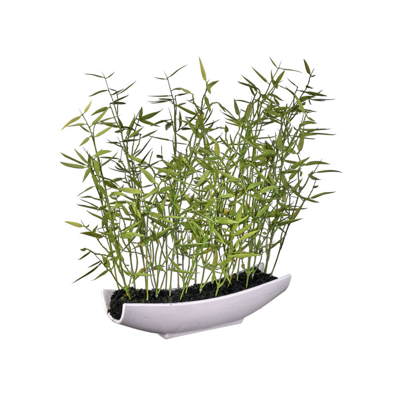 Bambou artificiel 15 po en pot