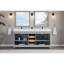 72" Solid Wood Sink Vanity  With 1' Artificial Stone Top-587106560